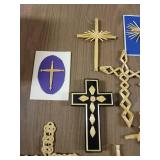 Handmade Wheat Weaving Decor (Crosses)