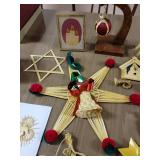 Handmade Wheat Weaving Decor (Christmas) Tote Included