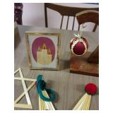 Handmade Wheat Weaving Decor (Christmas) Tote Included