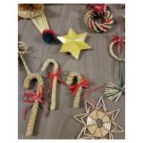 Handmade Wheat Weaving Decor (Christmas) Tote Included