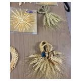 Handmade Wheat Weaving Decor
