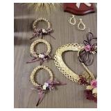 Handmade Wheat Weaving Decor