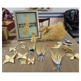 Handmade Wheat Weaving Decor