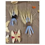 Handmade Wheat Weaving Decor