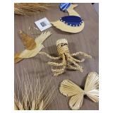 Handmade Wheat Weaving Decor