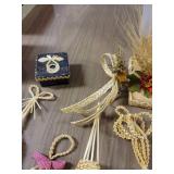 Handmade Wheat Weaving Decor