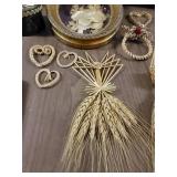 Handmade Wheat Weaving Decor