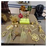Handmade Wheat Weaving Decor