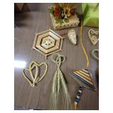 Handmade Wheat Weaving Decor