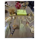 Handmade Wheat Weaving Decor