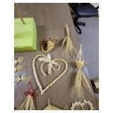 Handmade Wheat Weaving Decor