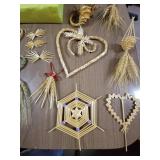 Handmade Wheat Weaving Decor
