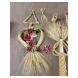 Handmade Wheat Weaving Decor