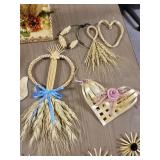Handmade Wheat Weaving Decor
