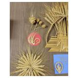 Handmade Wheat Weaving Decor