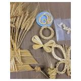 Handmade Wheat Weaving Decor