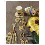 Handmade Wheat Weaving Decor