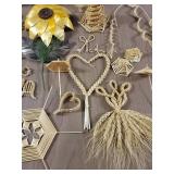 Handmade Wheat Weaving Decor