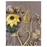 Handmade Wheat Weaving Decor