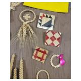 Handmade Wheat Weaving Decor
