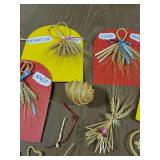 Handmade Wheat Weaving Decor