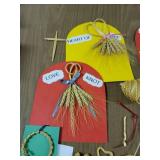 Handmade Wheat Weaving Decor