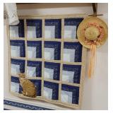 Home Decor (Enamelware, Quilting, Ceramic Pitcher and Bowl, and Doll (Shelf NOT Included)