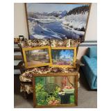 4 Pictures (Loveseat NOT Included)