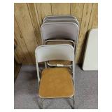 Samsonite Card Table and 4 Chairs (located in basement)