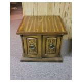 End Table 27 x 27 x 22 located in basement