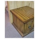 End Table 27 x 27 x 22 located in basement