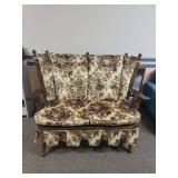 Rocking Loveseat 48" wide (Very Nice) (located in basement)