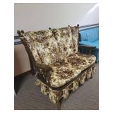 Rocking Loveseat 48" wide (Very Nice) (located in basement)