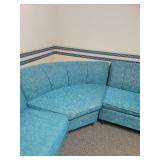 Vintage 4 Piece Sectional Sofa (Located in basement)