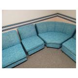 Vintage 4 Piece Sectional Sofa (Located in basement)