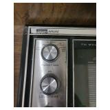 Montgomery Ward Airline Stereo Cabinet, Solid State AM/FM/Multiplex Stereo Receiver/8 Track Player/Turntable, Stereo Works Well, 8Track and Turntable Not Tested