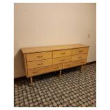 Vintage Dresser 70 x 16 x 34 Located in Basement