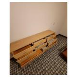 Vintage Dresser 70 x 16 x 34 Located in Basement