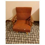 Vintage Rocking Chair Located in Basement