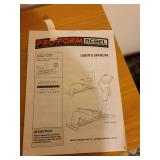 Pro-Form Rebel Recumbent Bike and Elliptical Crosstrainer Located in Basement