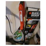 Black & Decker Lithium Battery Operated Weed Eater with 2 Batteries and Charger (works)