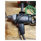 Craftsman 1/2" 3/8HP Drill, Skil Single Speed Drill, and Sander
