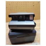 Olympus 35MM Camera, and Polaroid Camera
