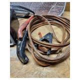 Schumacher Battery Charger, Jumper Cables, and Car Visor