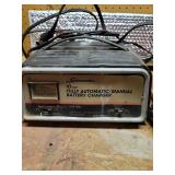 Schumacher Battery Charger, Jumper Cables, and Car Visor