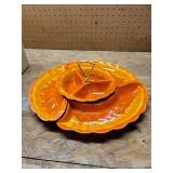 Pottery Candy or Relish Dish