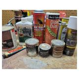 Household Chemicals, Spray Paint, Wood Stain, and Automotive Fluids