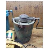 Vintage White Mountain Ice Cream Freezer