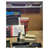 Tools, NIB Socket Set, Hammers, Drill Bits, Sand Papers