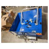 Retail: $1300 Vestil HOP-LP Low-Profile Parts Hopper, Steel, 34" Height x 48-7/16" Width x 54-1/16" Depth, 2,000 lb. Capacity